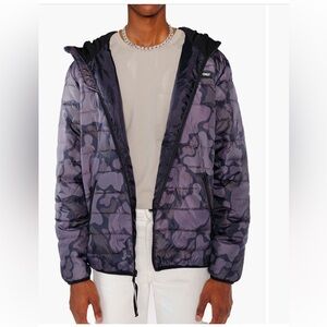 Members Only down packable Puffer Jacket with Hood